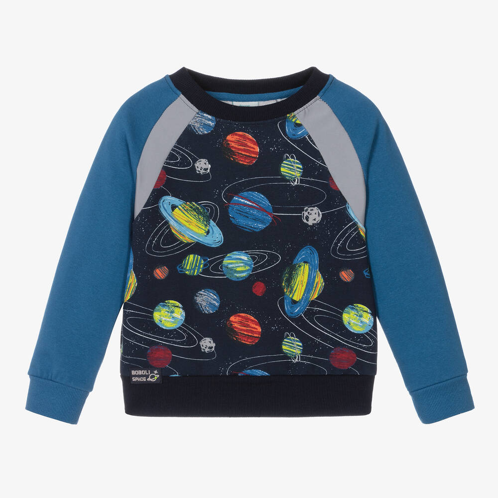 Boys space sweatshirt new arrivals