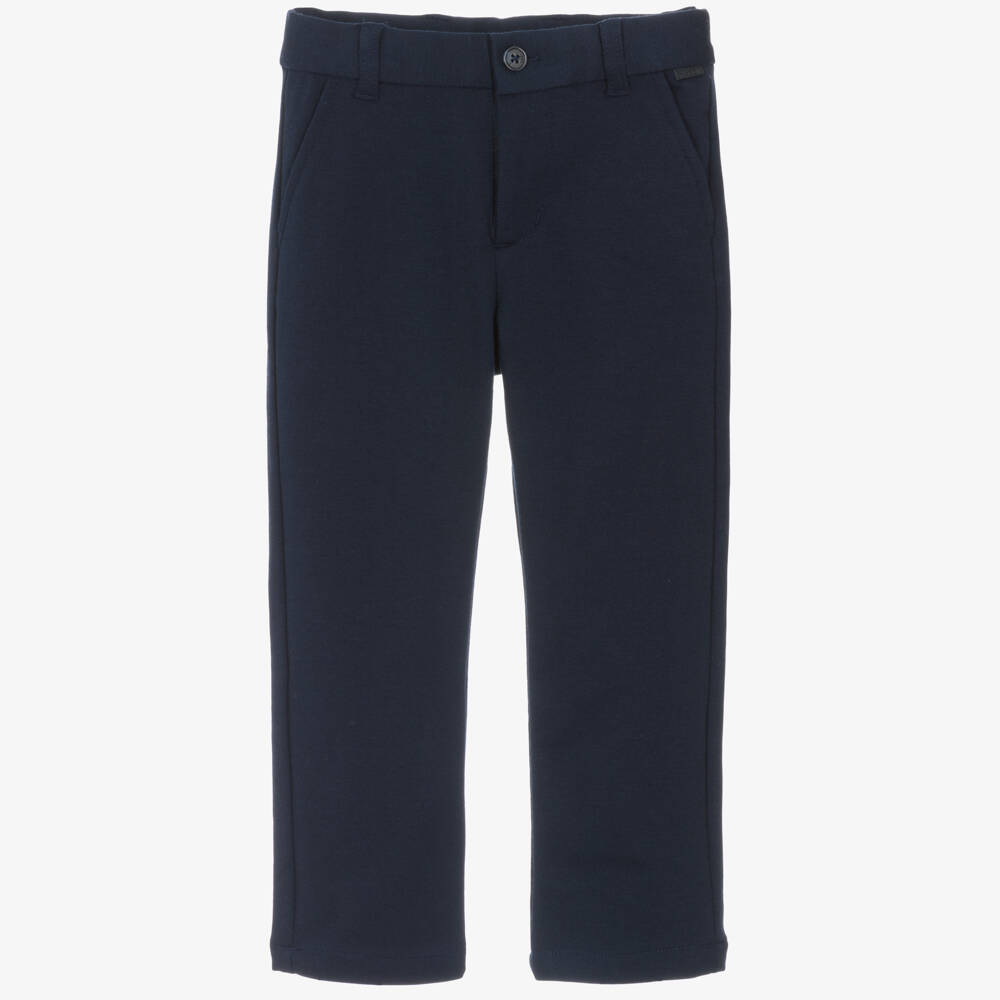 Boboli-Boys Burnt Orange Fair Isle Set | Childrensalon Outlet