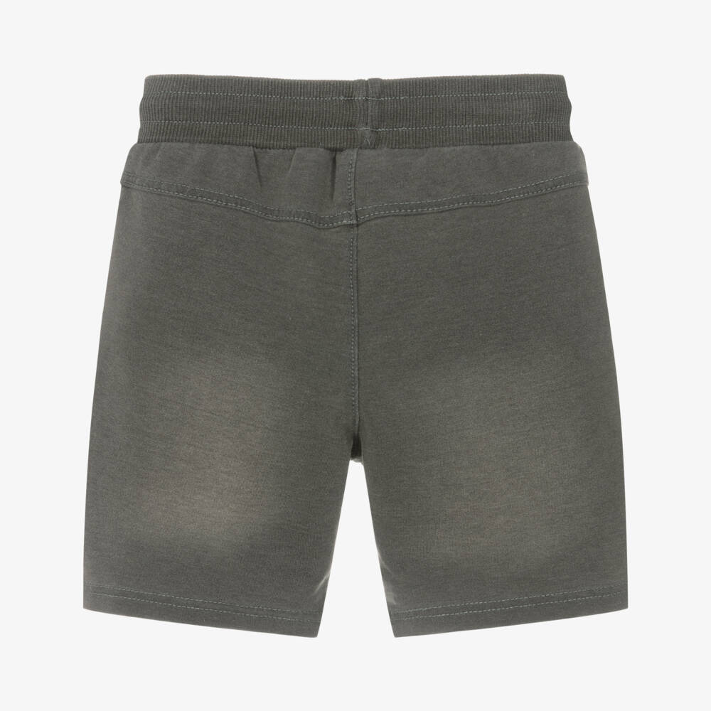 Boboli-شورت جيرسي فحمي للأولاد بحزام قابل للتعديل | Childrensalon Outlet
