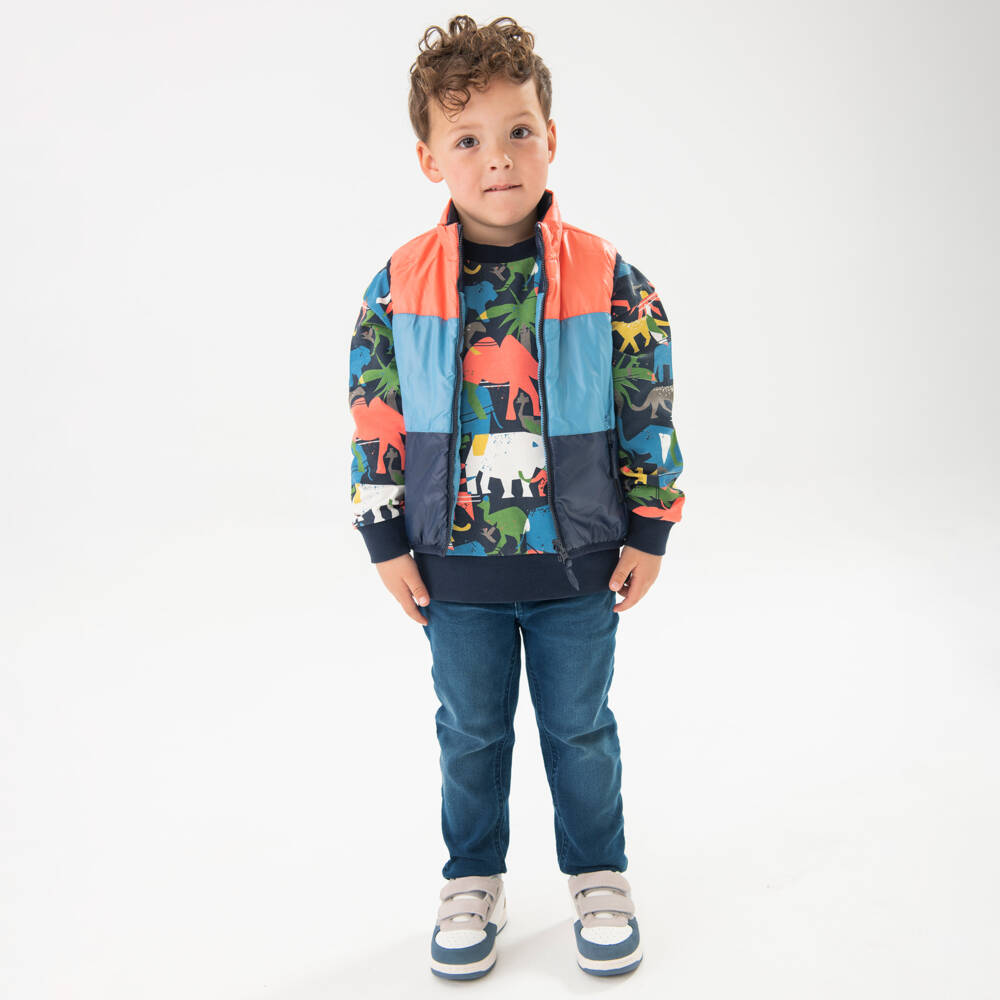 Boboli-Boys Classic Blue Denim Trousers | Childrensalon Outlet