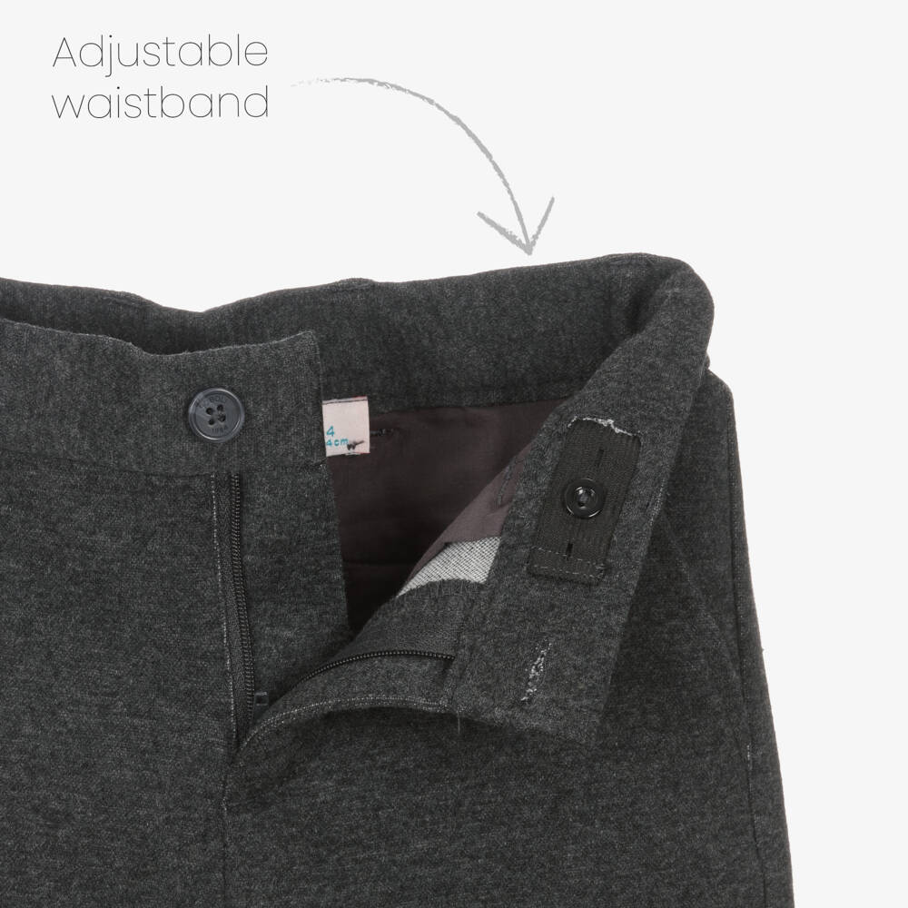 Boboli-Boys Dog Motif Trouser Ensemble | Childrensalon Outlet