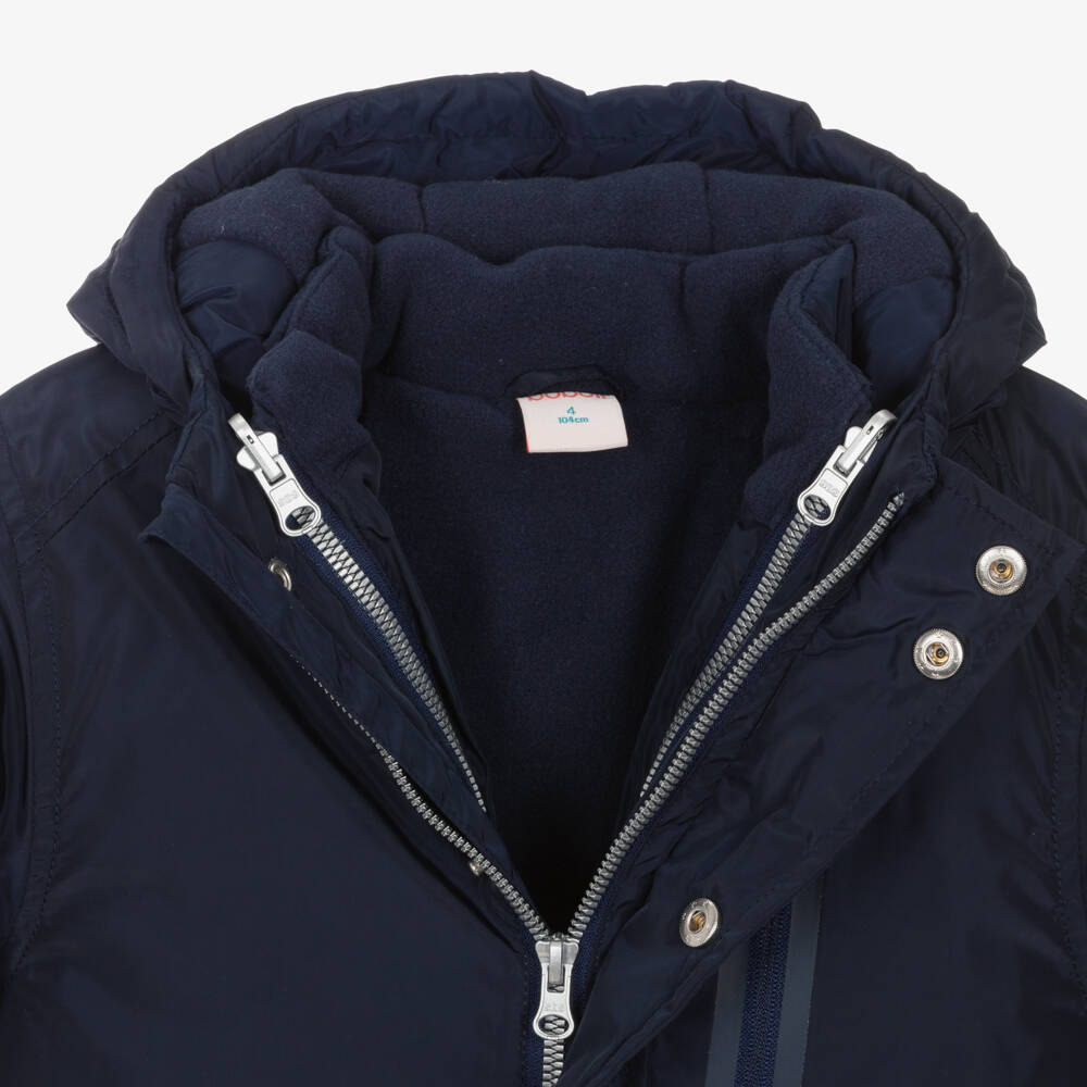 Boboli-Синяя куртка 2-в-1 с утеплителем для мальчиков | Childrensalon Outlet