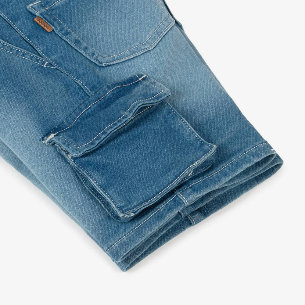 Boboli-Boys Fresh Blue & White Outfit Set | Childrensalon Outlet