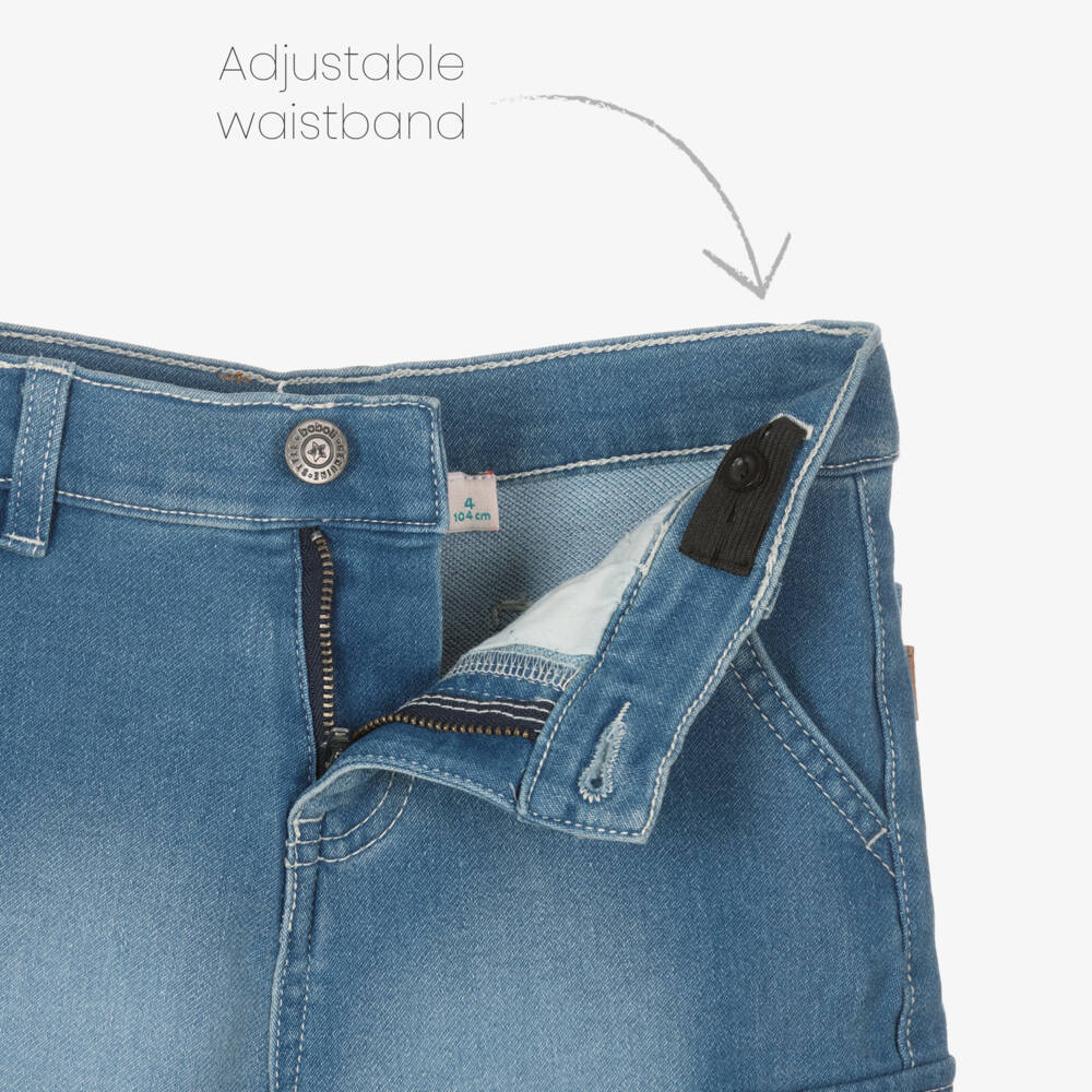 Boboli-Boys Fresh Blue & White Outfit Set | Childrensalon Outlet