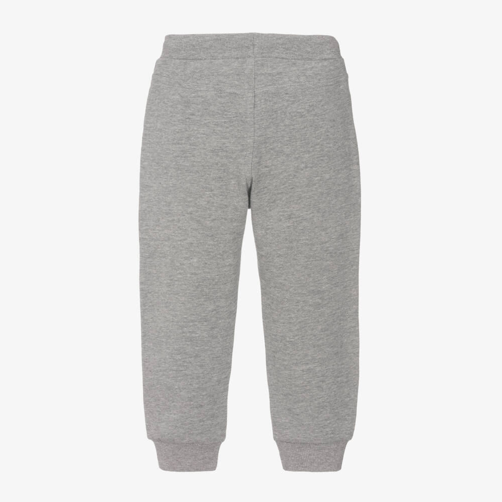 Boboli-Boys Heathered Cotton Trousers | Childrensalon Outlet