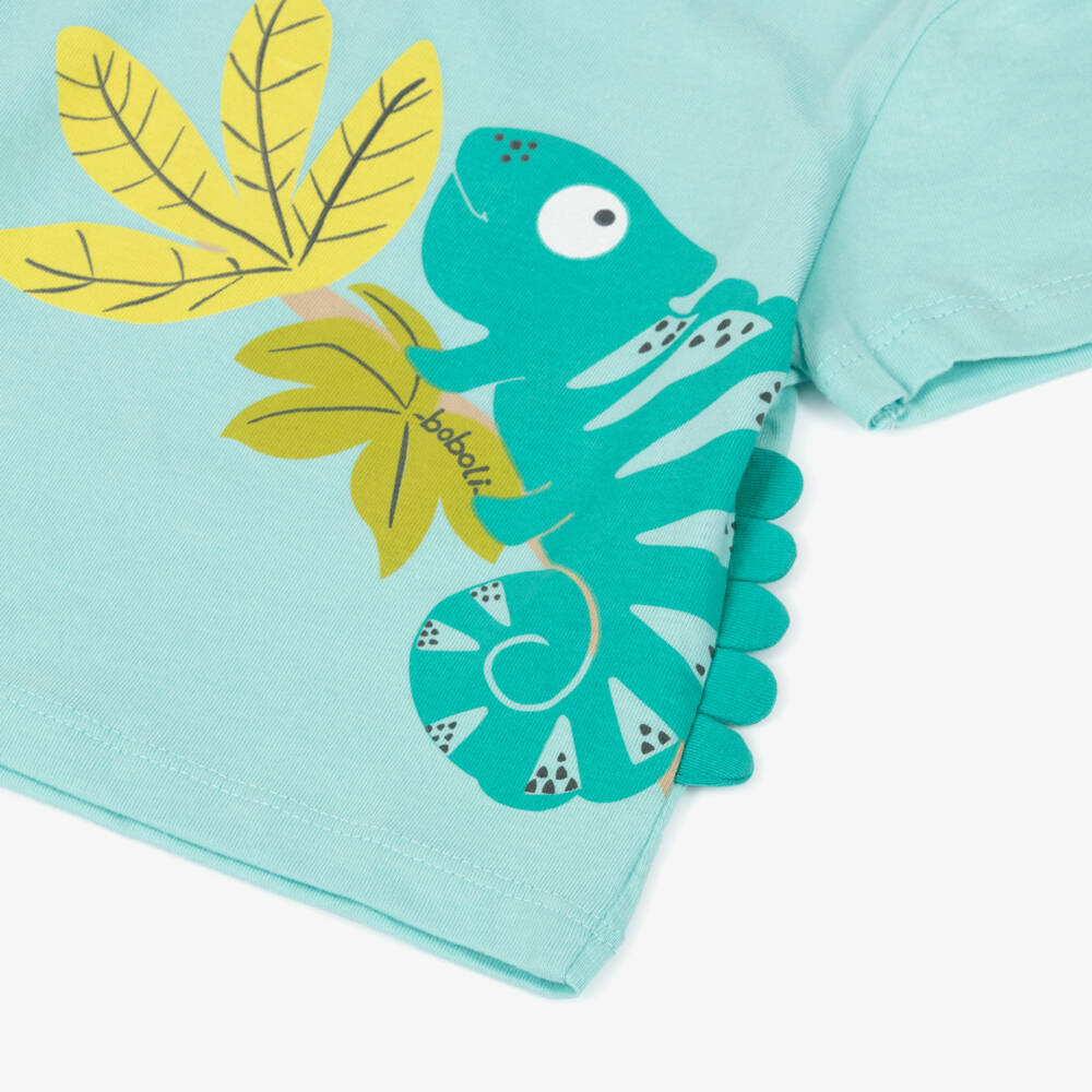 Boboli-Комплект синих шорт для мальчиков Джунгли Приключение | Childrensalon Outlet