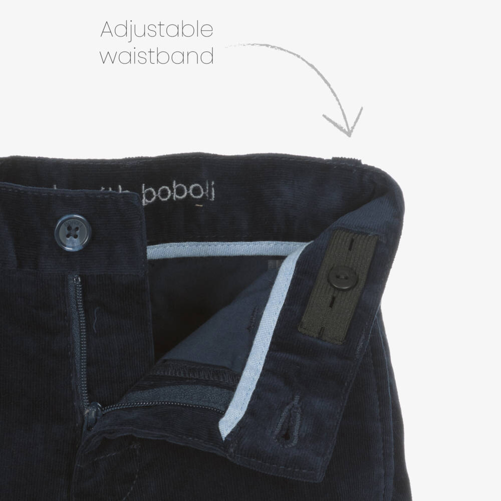 Boboli-Boys Navy Cable Knit Outfit | Childrensalon Outlet