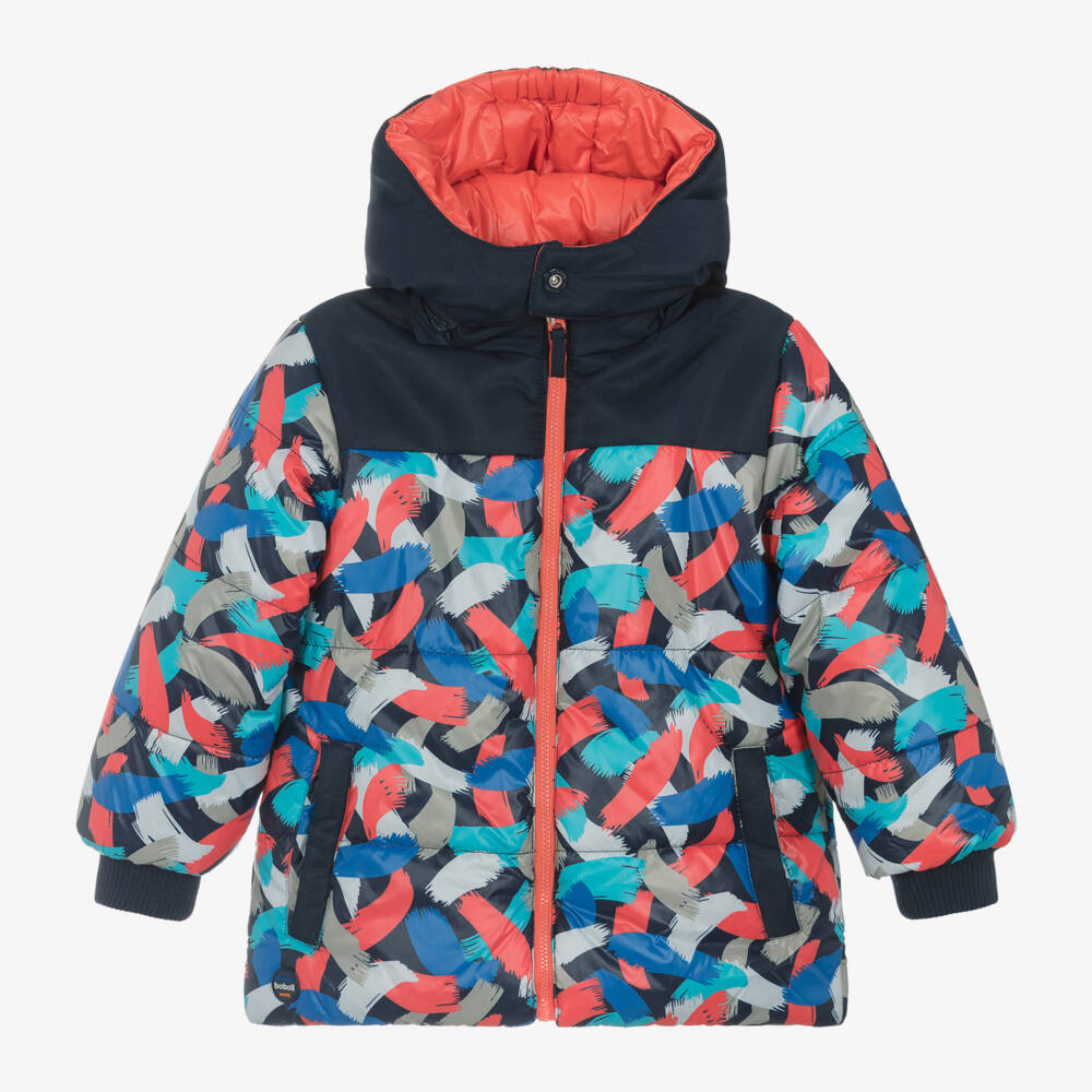 Boboli-Boys Reversible Hooded Jacket | Childrensalon Outlet