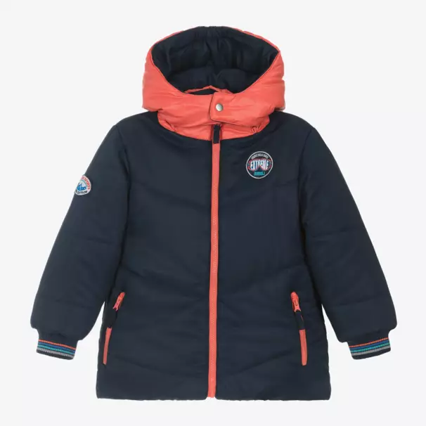 Boboli-Boys Reversible Hooded Jacket | Childrensalon Outlet