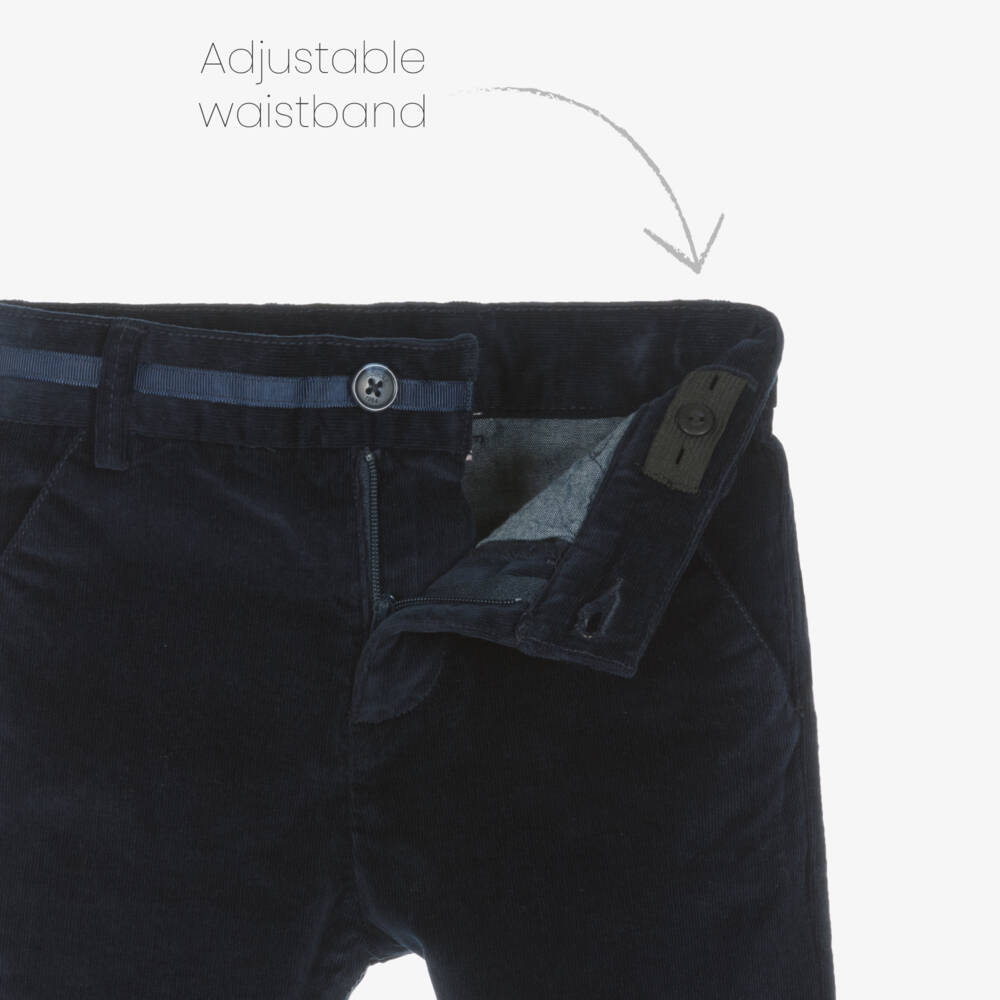 Boboli-Boys Sand & Sky Corduroy Ensemble | Childrensalon Outlet