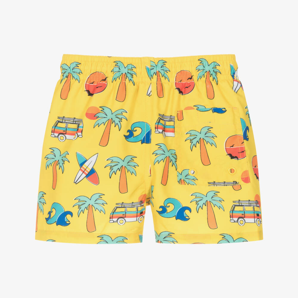 Boboli-شورت سباحة استوائي مشمس للأولاد | Childrensalon Outlet