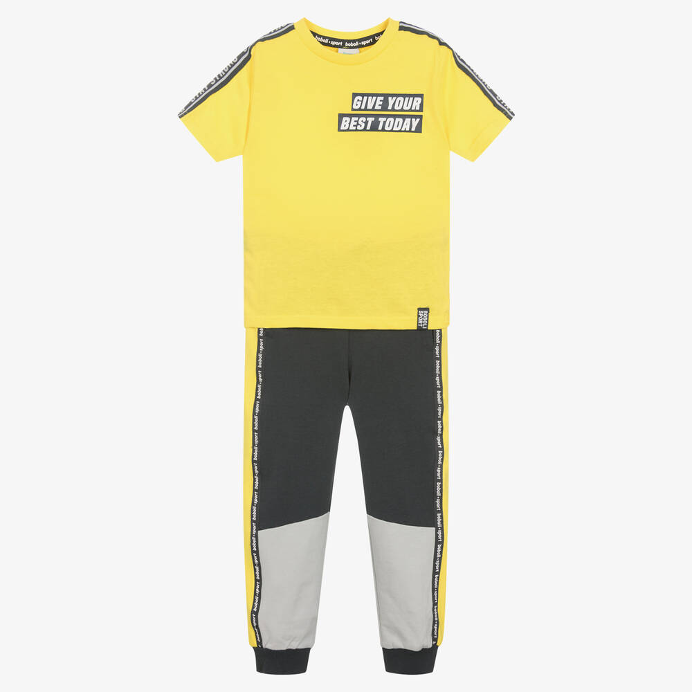 Boboli - Желтый топ и брюки для мальчиков | Childrensalon