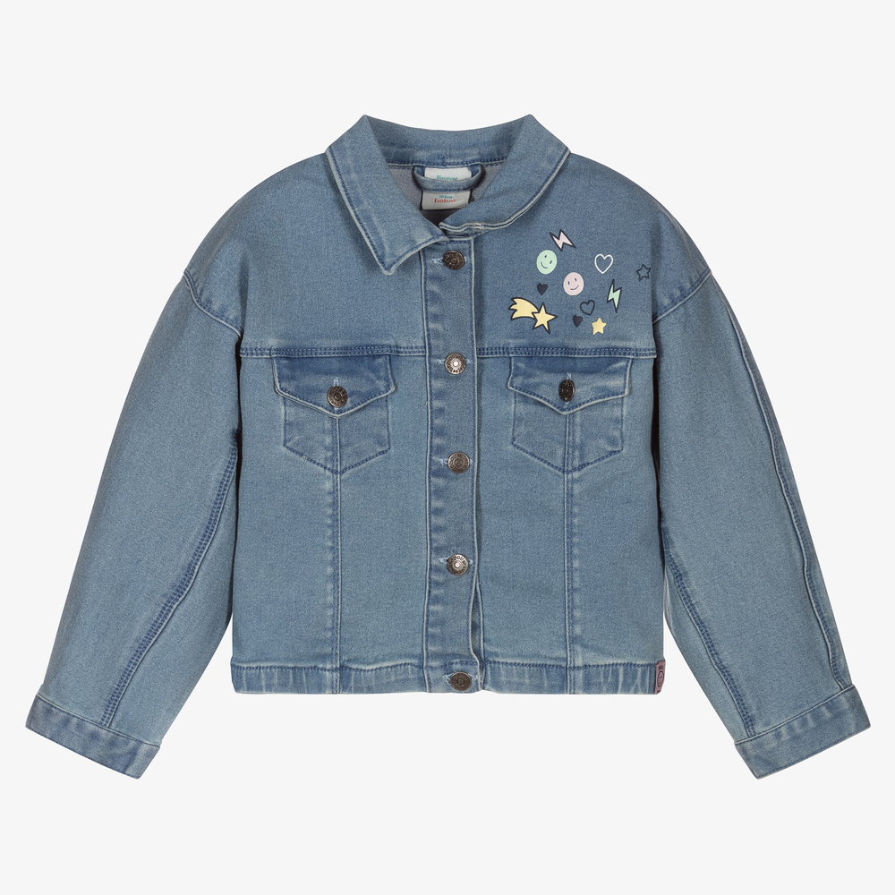 Boboli - Синяя джинсовая куртка для девочек | Childrensalon
