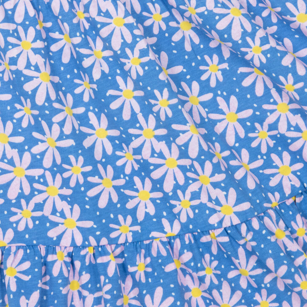 Boboli-فستان قطني بنمط A-Line مزين بالورود للبنات | Childrensalon Outlet