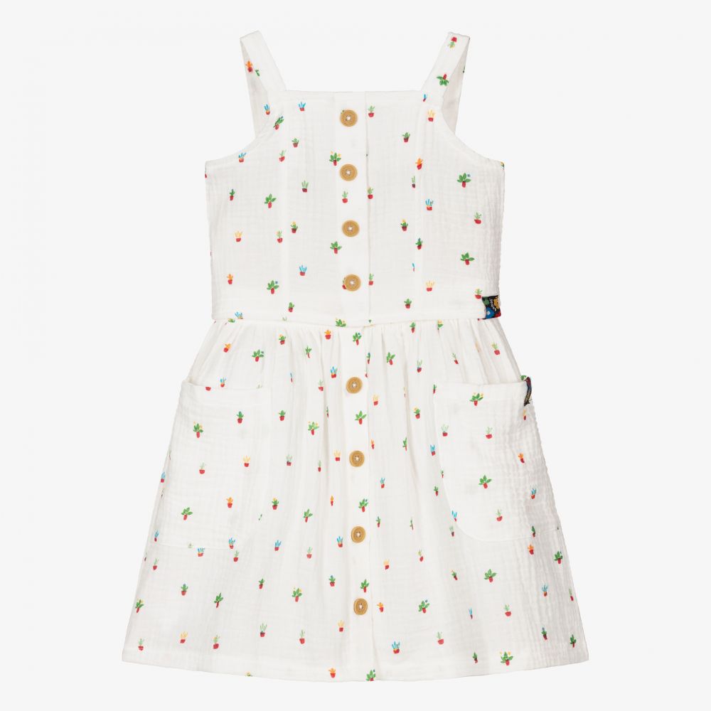 Boboli-Girls Ivory Floral Skirt Set | Childrensalon Outlet