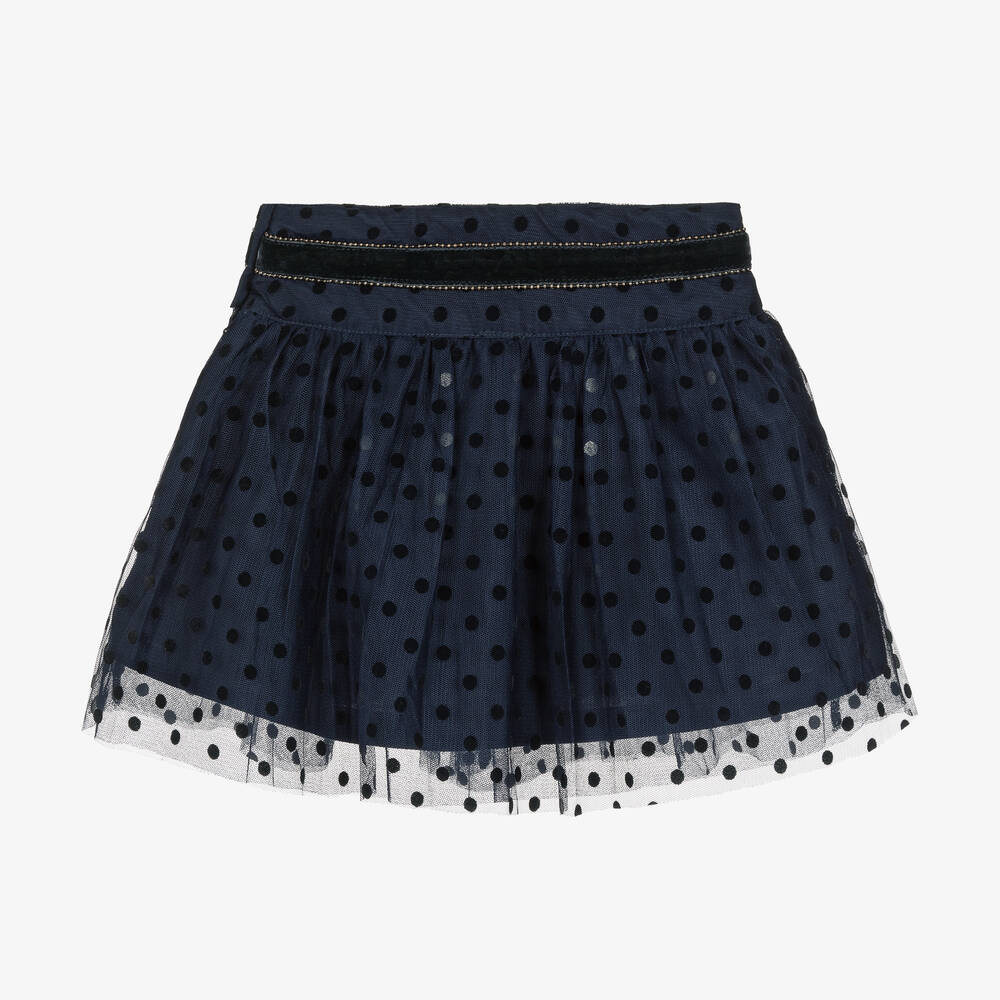 Boboli-Синяя юбка из тюля для девочек | Childrensalon Outlet