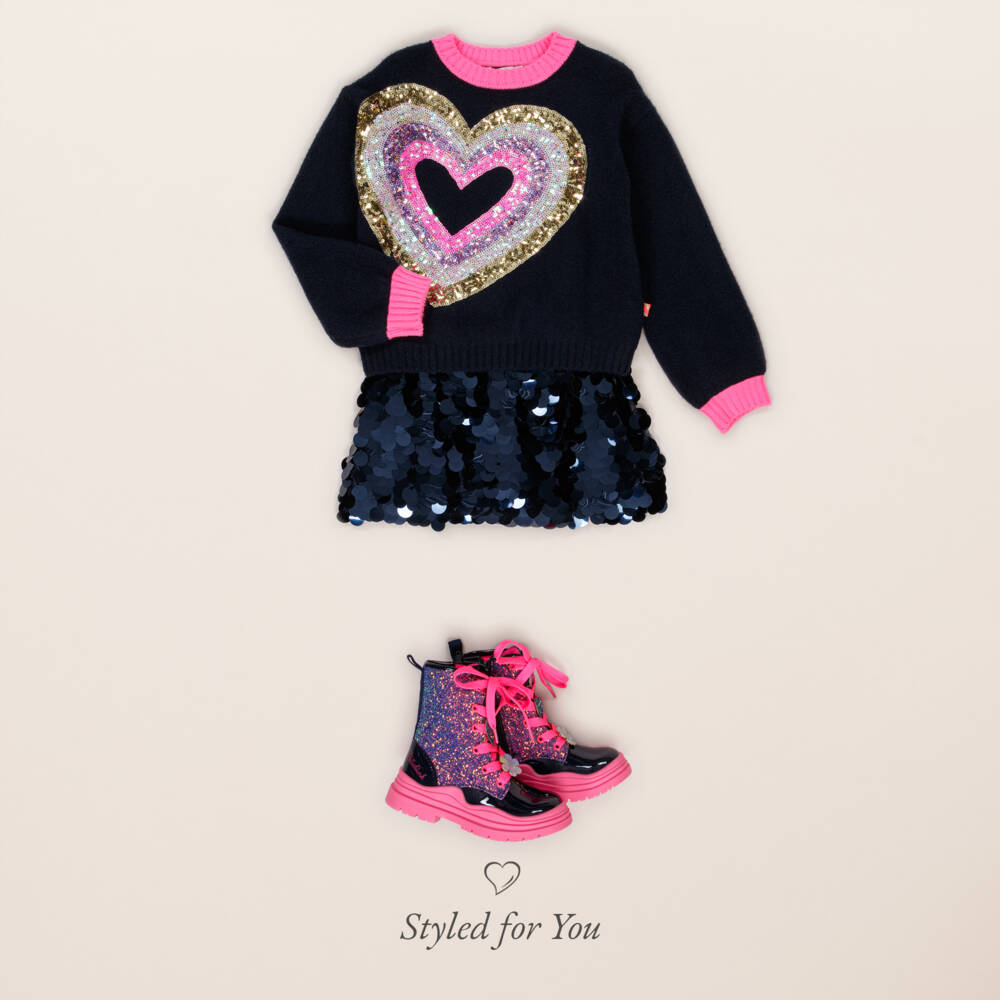 Boboli-Girls Shimmery Azure Tulle Skirt | Childrensalon Outlet