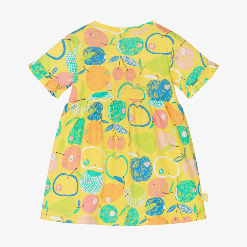 Boboli-Girls Sunshine Cotton Fruit Dress | Childrensalon Outlet