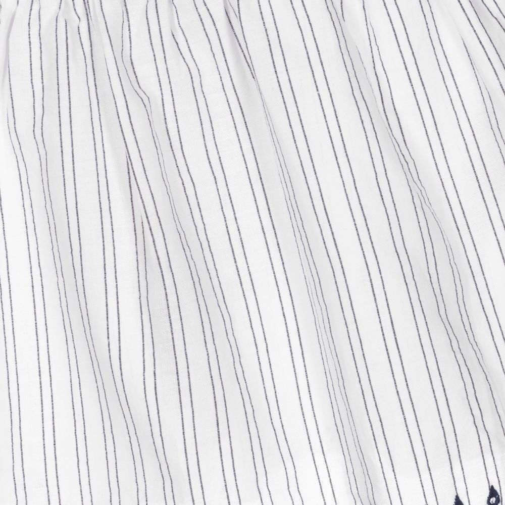 Boboli-Белое хлопковое платье для девочек | Childrensalon Outlet