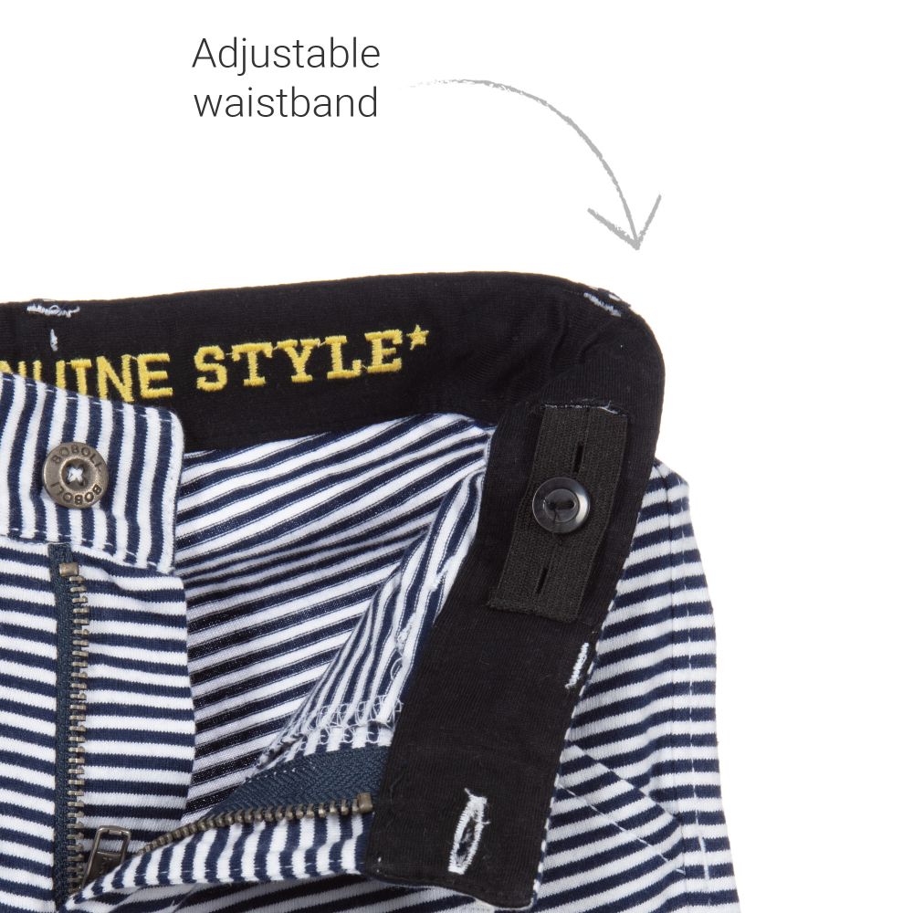 Boboli-Yellow & Blue Shorts Set | Childrensalon Outlet