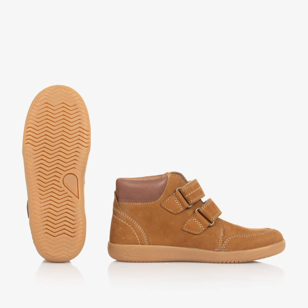 Bobux Кид+-Ботинки из роскошной замши для мальчиков | Childrensalon Outlet