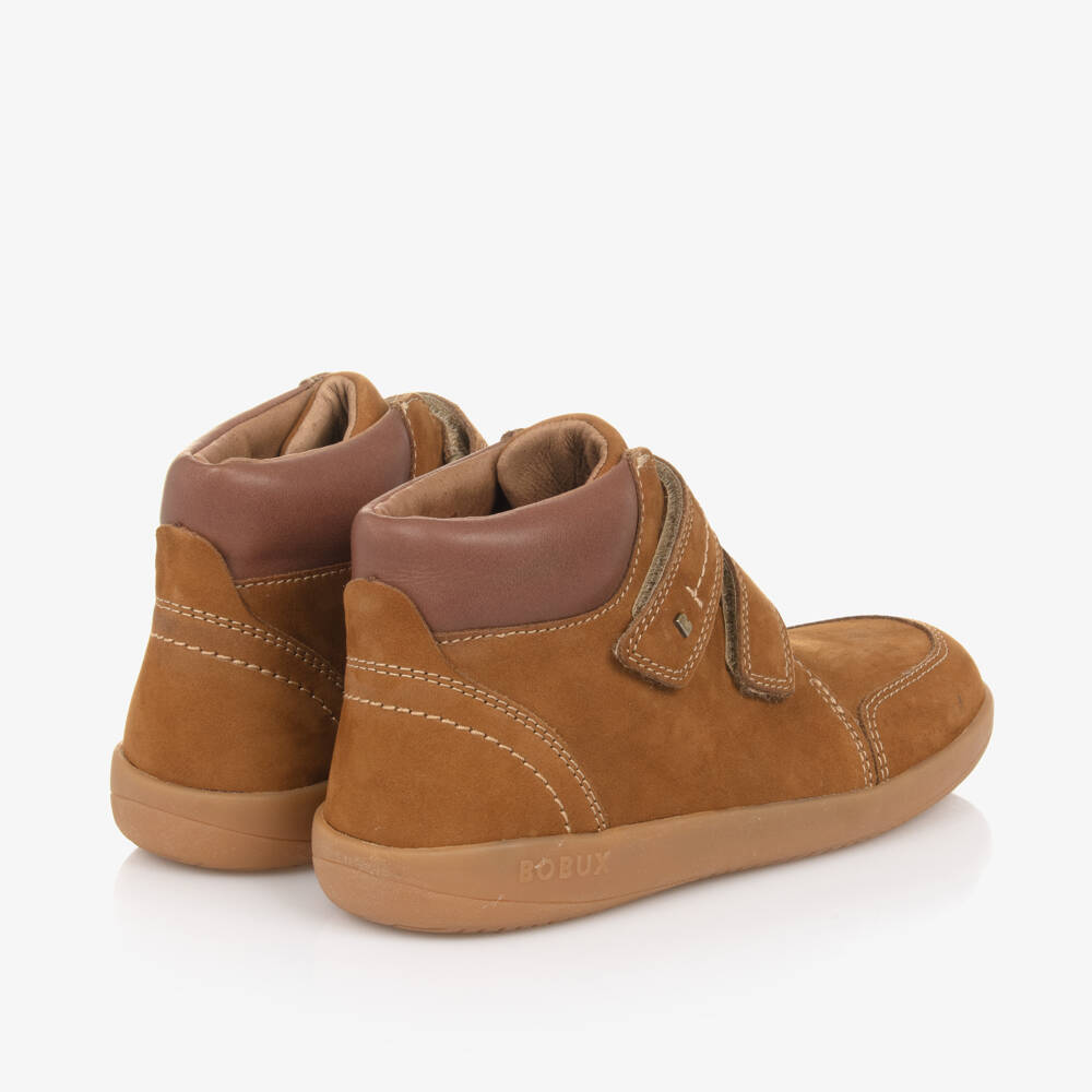 Bobux Кид+-Ботинки из роскошной замши для мальчиков | Childrensalon Outlet
