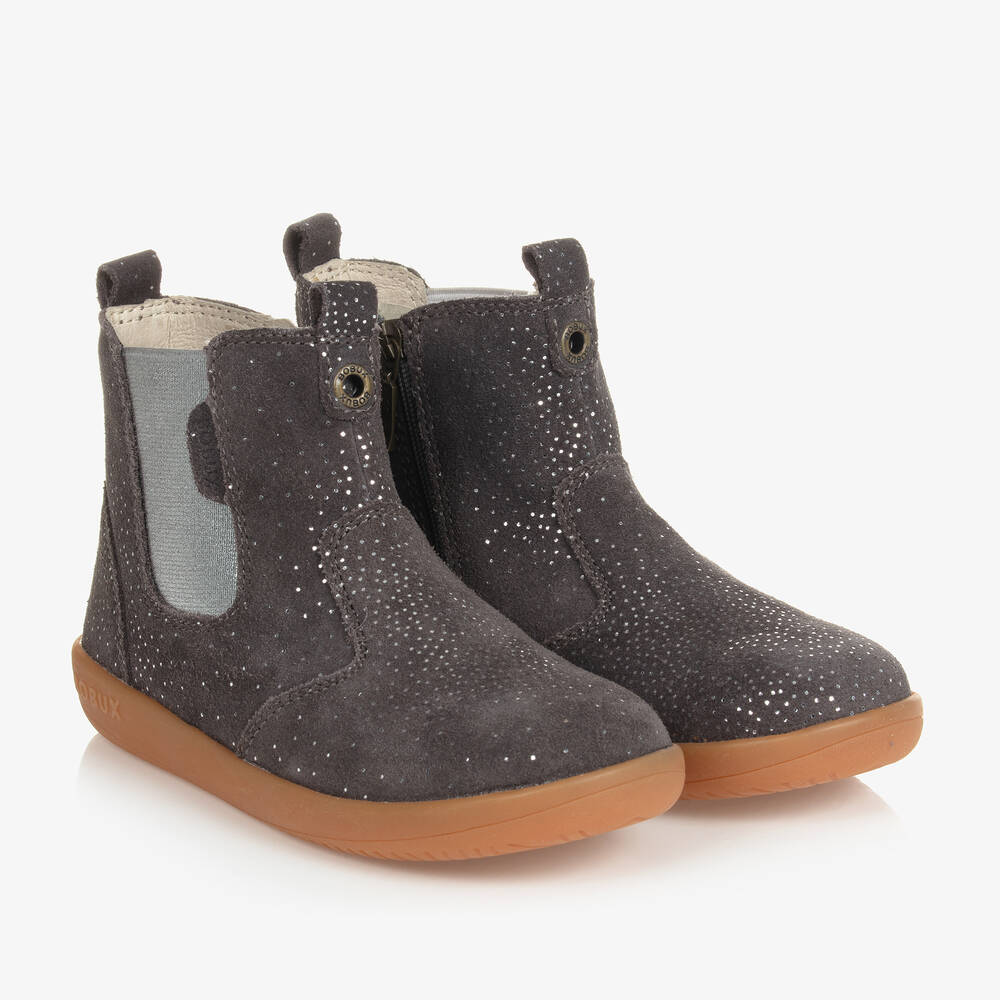 bobux silver boots
