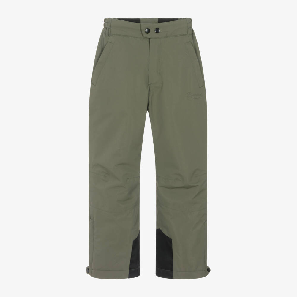Bonpoint-Boys Alpine Green Ski Trousers | Childrensalon Outlet