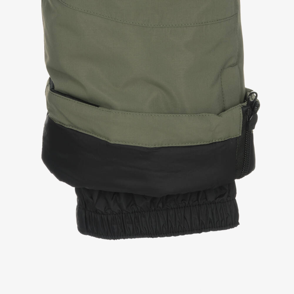 Bonpoint-Boys Alpine Green Ski Trousers | Childrensalon Outlet