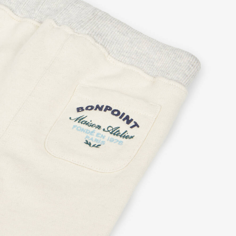 Bonpoint-Бежевые джоггеры с логотипом для малышей | Childrensalon Outlet