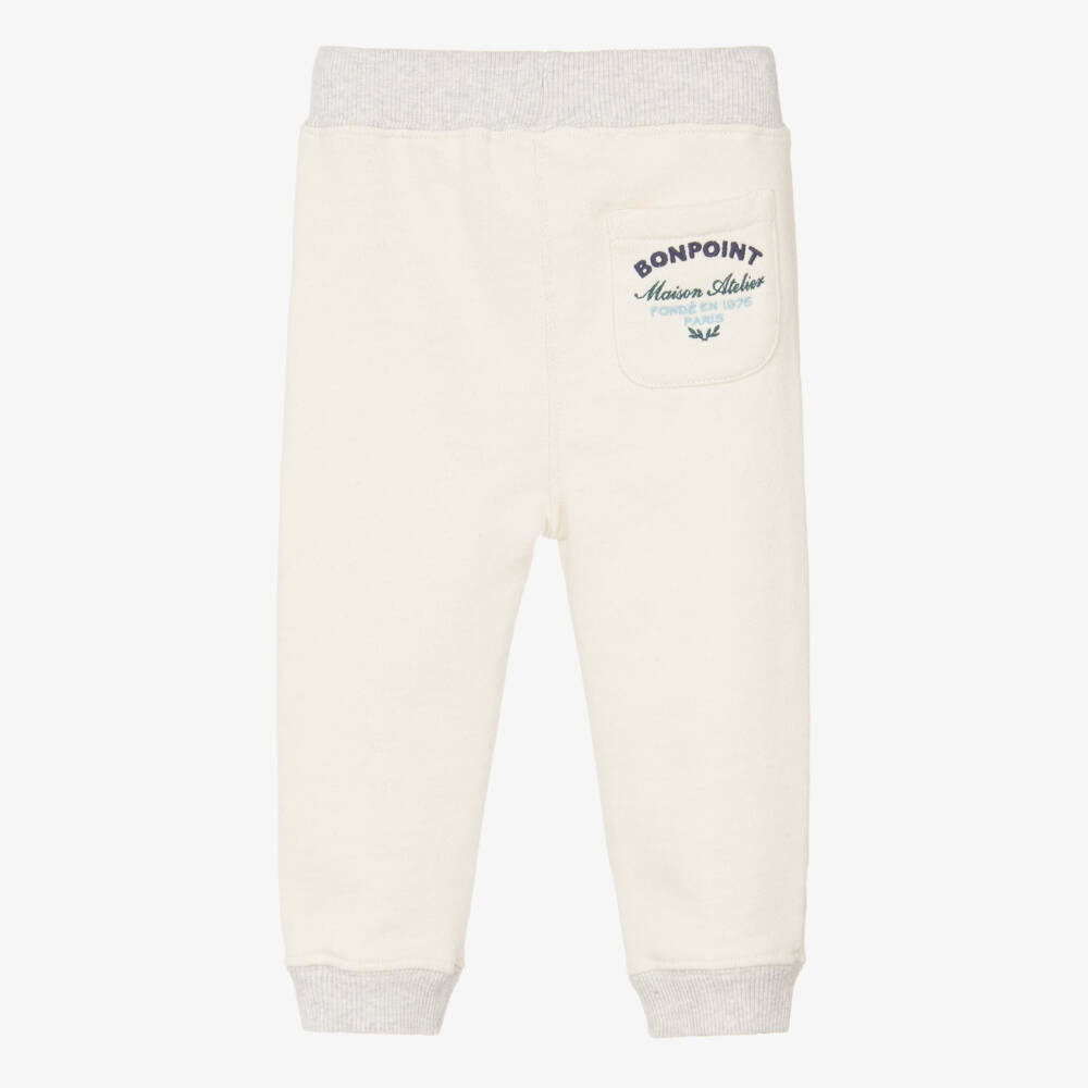 Bonpoint-Бежевые джоггеры с логотипом для малышей | Childrensalon Outlet