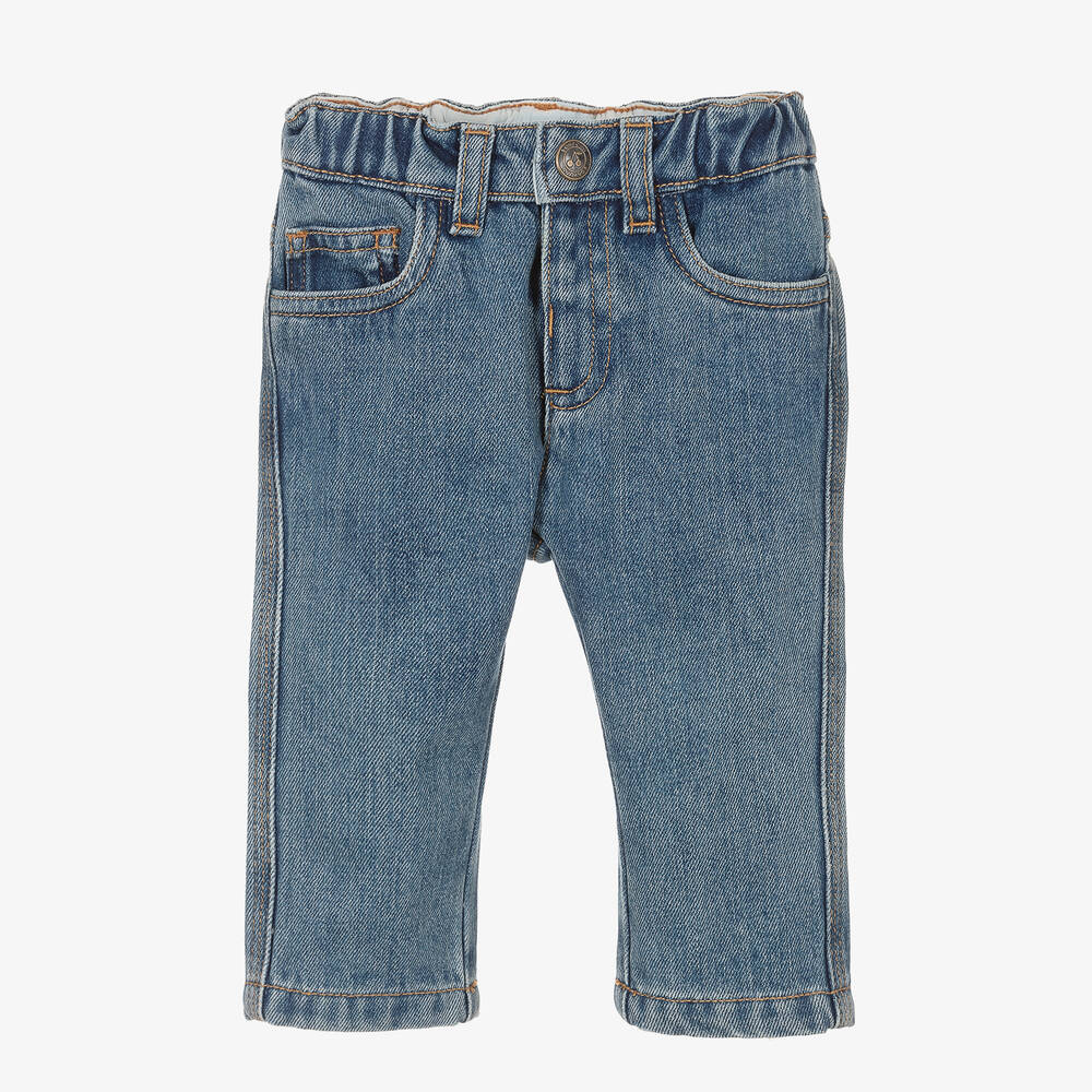 Bonpoint - Синие джинсы для мальчиков | Childrensalon