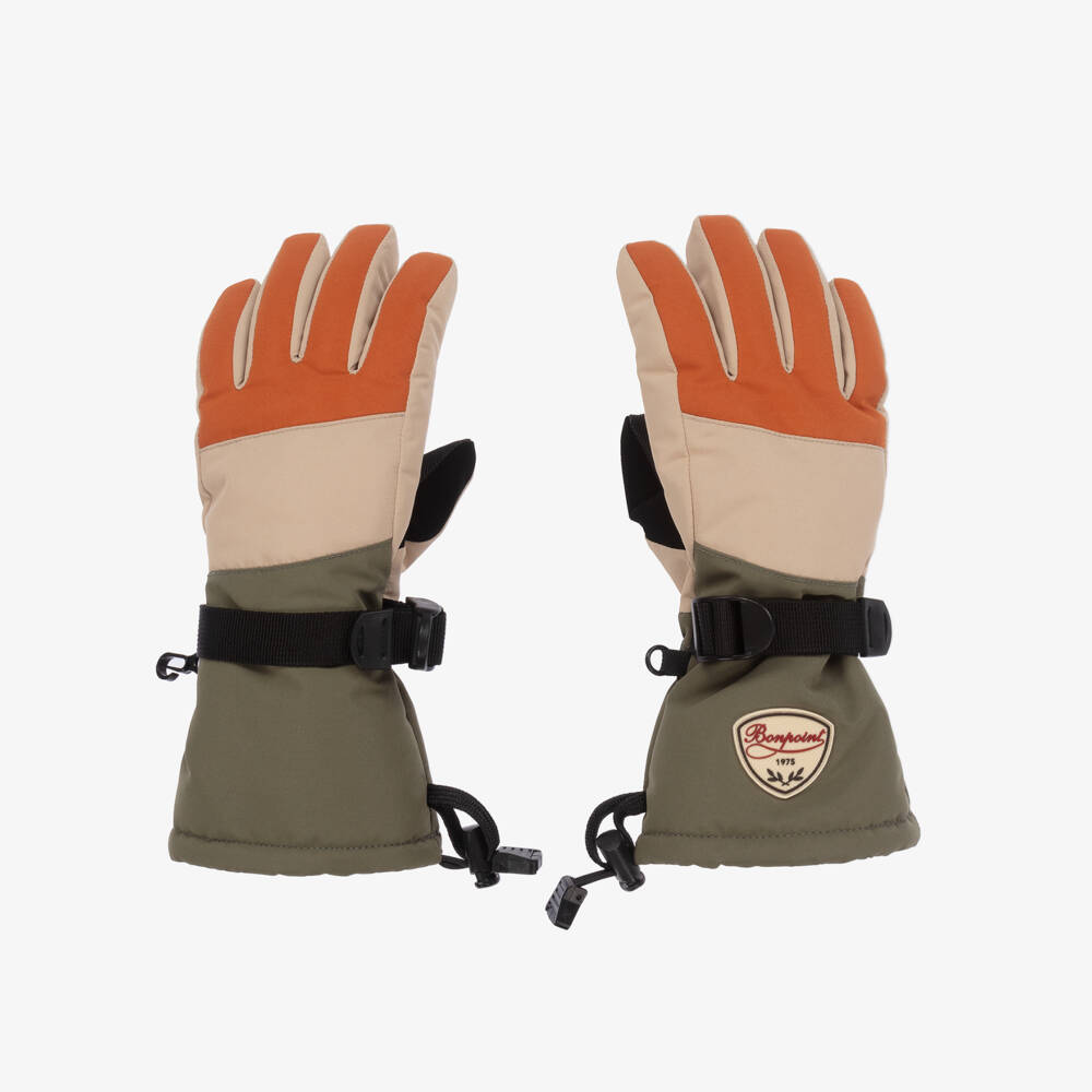 Bonpoint-Boys Cozy Padded Alpine Mitts | Childrensalon Outlet