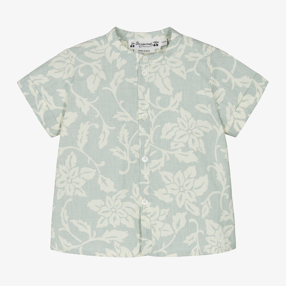 Flower shirt boys cheap