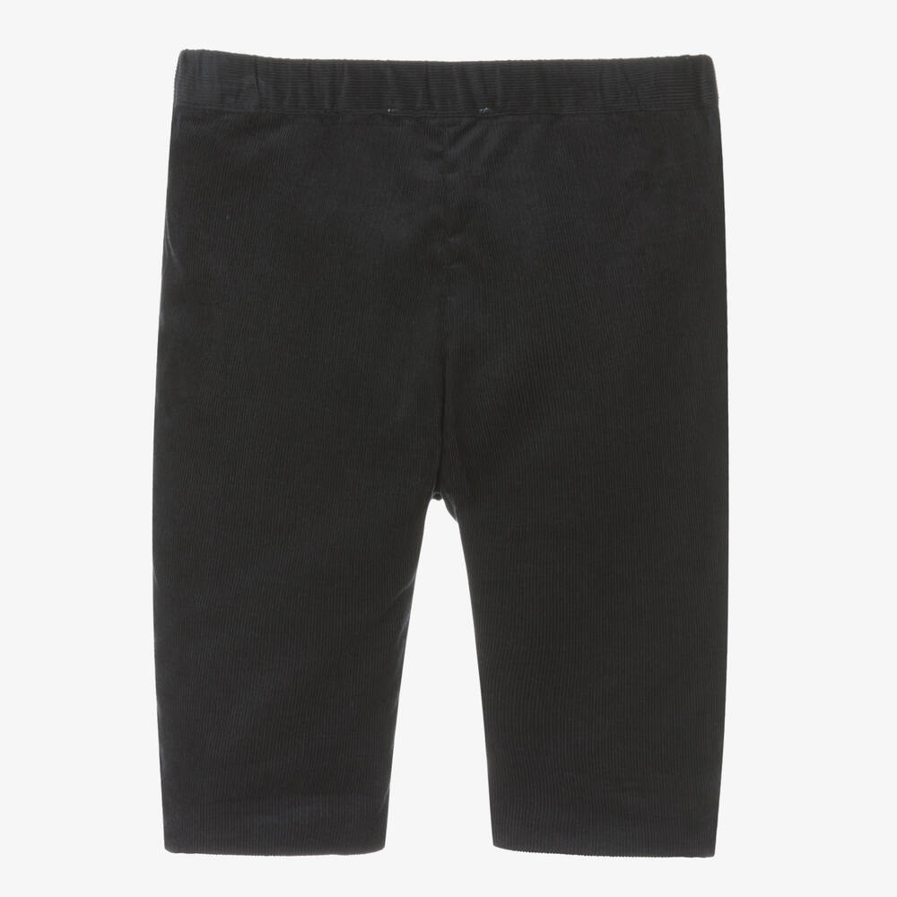 Bonpoint-Boys Navy Blue Corduroy Trousers | Childrensalon Outlet