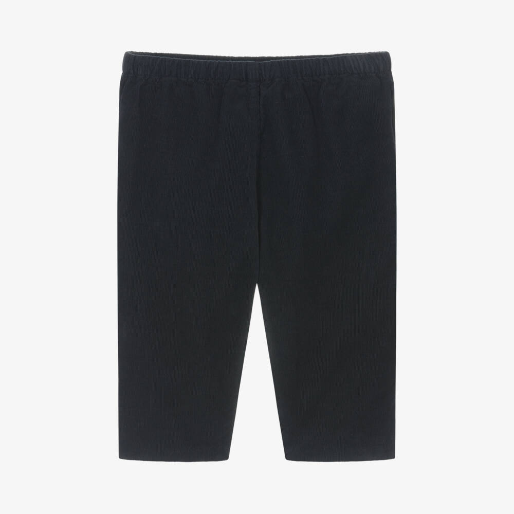 Bonpoint-Boys Navy Corduroy Trousers | Childrensalon Outlet