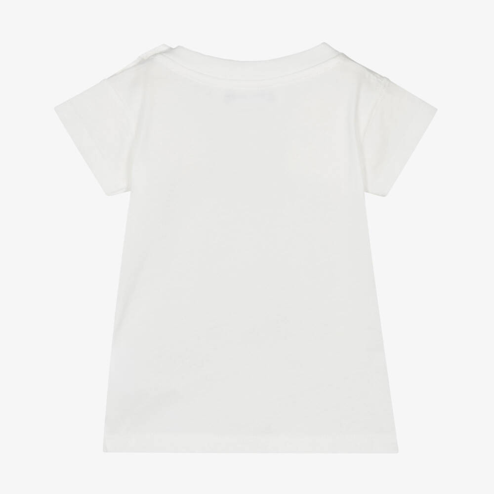 Bonpoint-Boys Soft Ivory Car Tee | Childrensalon Outlet