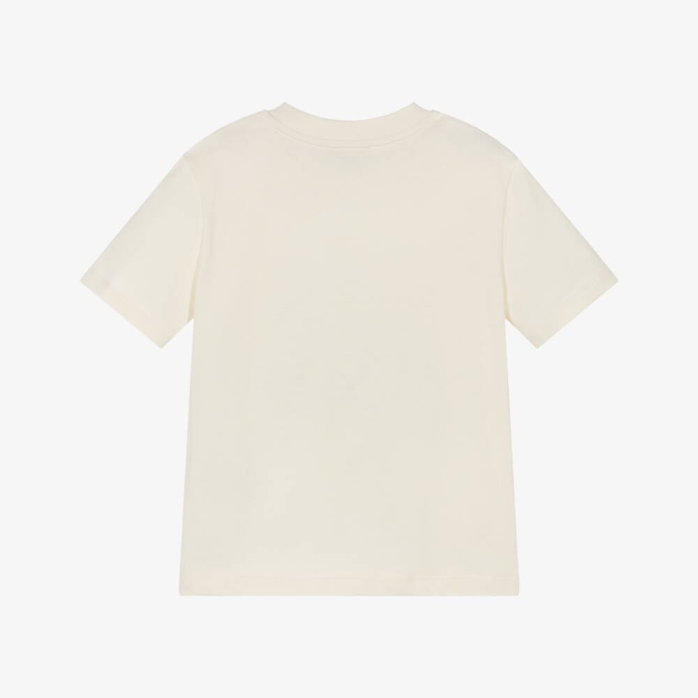 Bonpoint-Boys Soft Ivory Pup Tee | Childrensalon Outlet