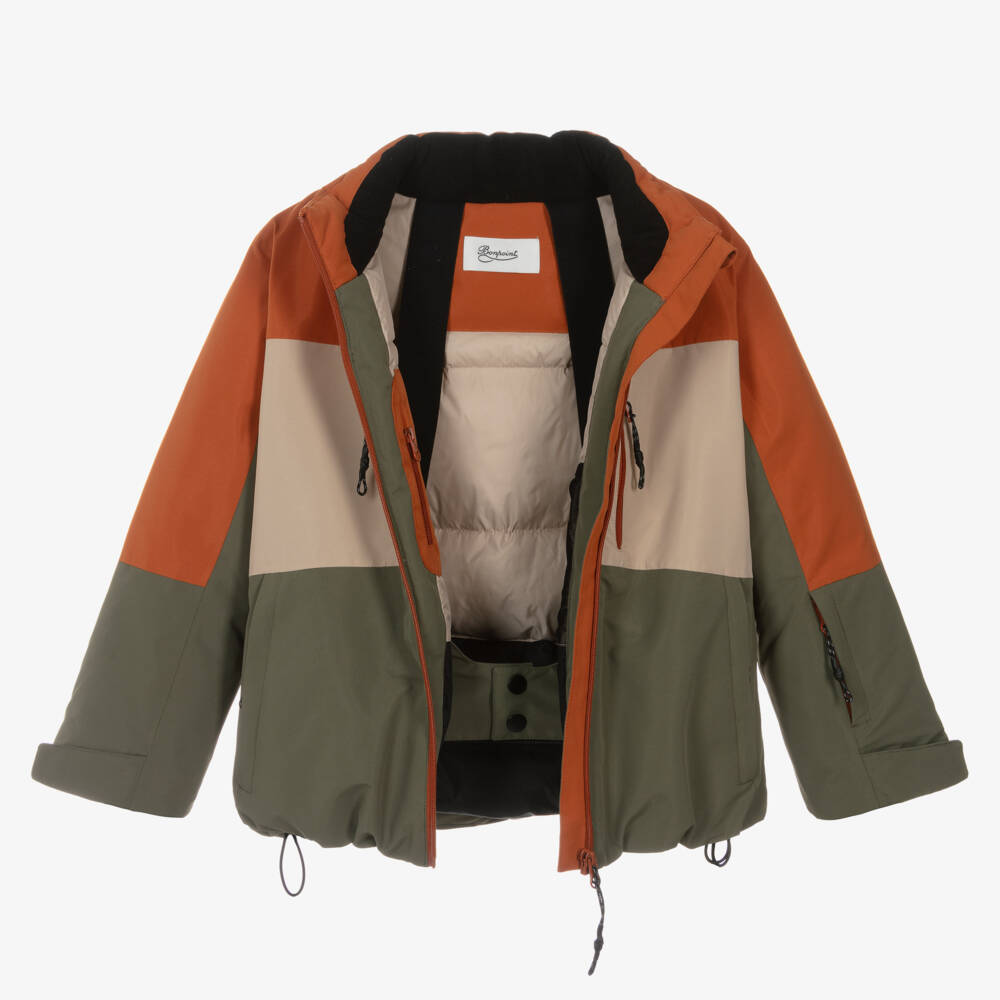 Bonpoint-Boys Vibrant Padded Down Ski Jacket | Childrensalon Outlet