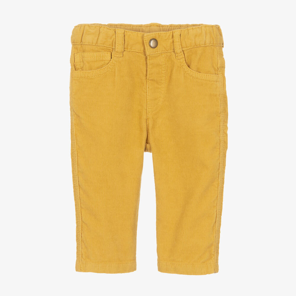 Bonpoint - Gelbe Cordhose für Jungen | Childrensalon