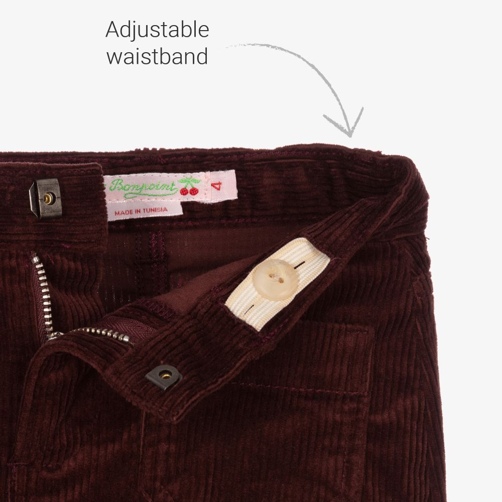 Bonpoint-Girls Brown Corduroy Skirt | Childrensalon Outlet
