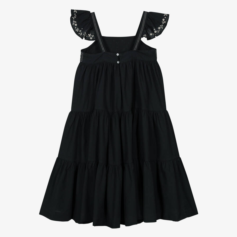 Bonpoint-Girls Cotton Cherry Charm Dress | Childrensalon Outlet