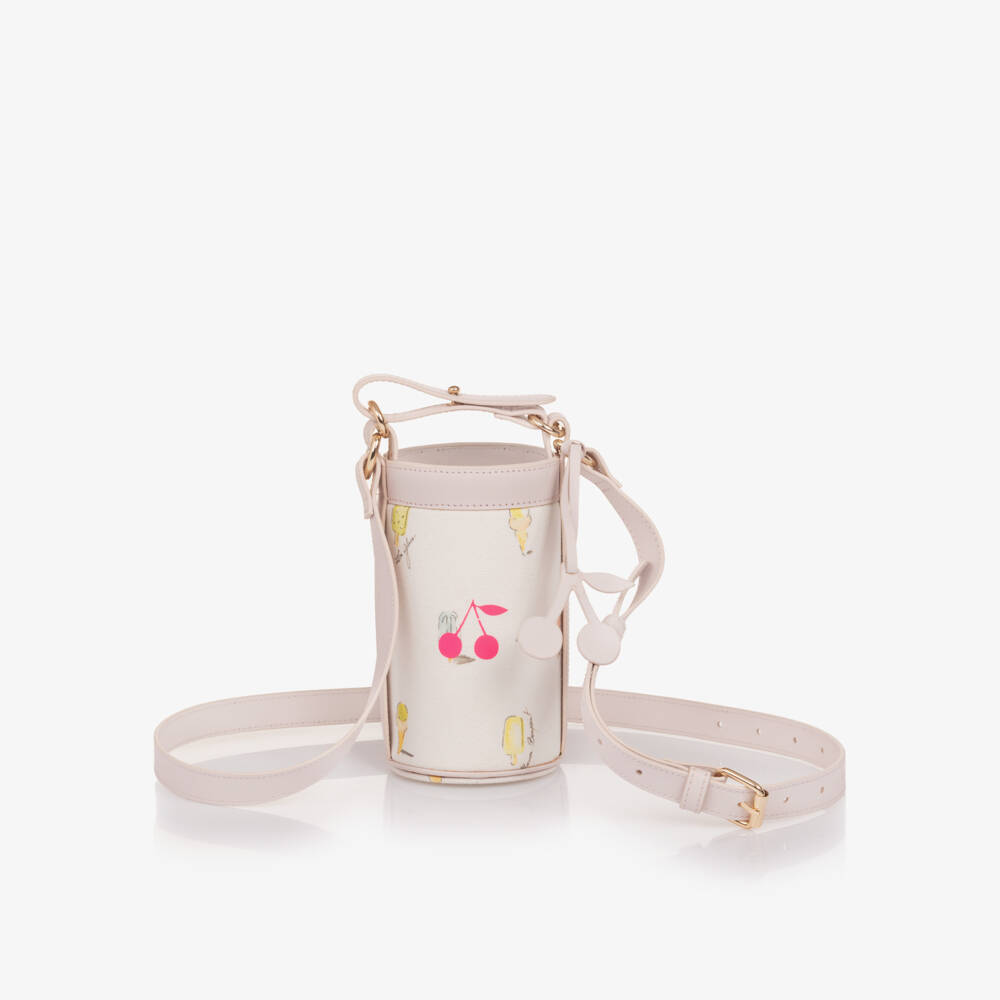 Bonpoint-حامل زجاجة قماش كريمي للبنات | Childrensalon Outlet