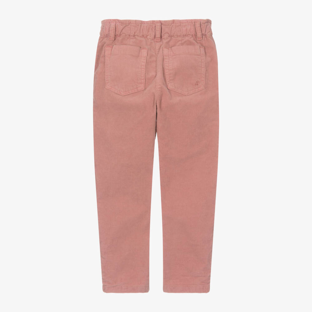 Bonpoint-بنطلون كوردروي لون زهري للبنات | Childrensalon Outlet
