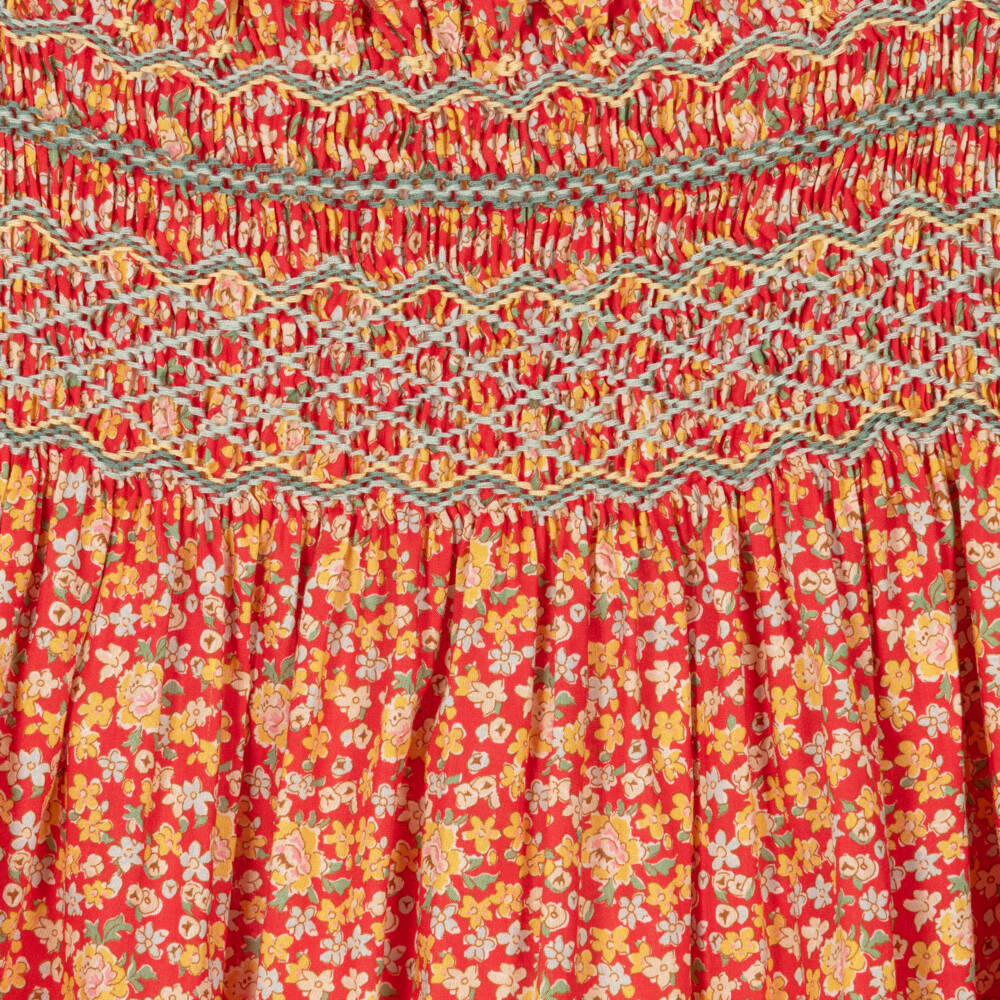 Bonpoint-Girls Floral Tana Lawn Dress | Childrensalon Outlet