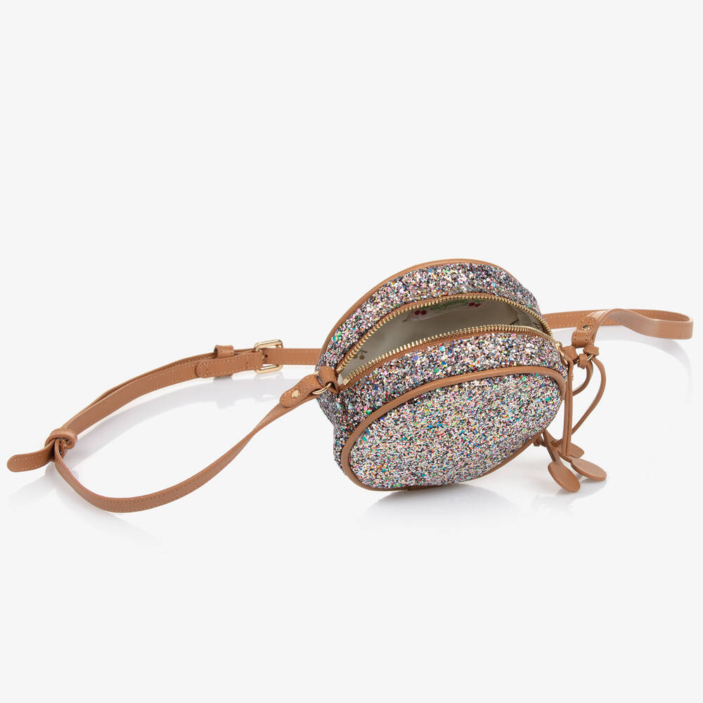 Girls glitter purse clearance