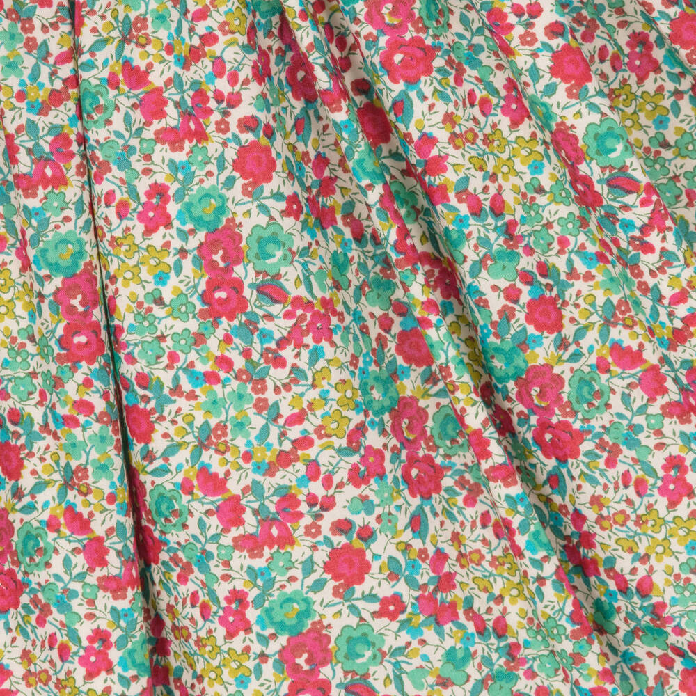 Bonpoint-Girls Green Liberty Print Skirt | Childrensalon Outlet