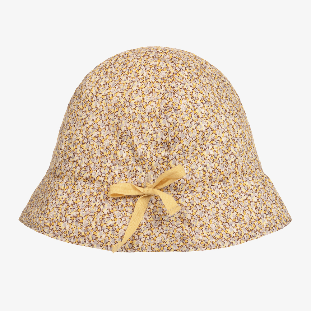 Bonpoint - Girls Liberty Floral Hat | Childrensalon