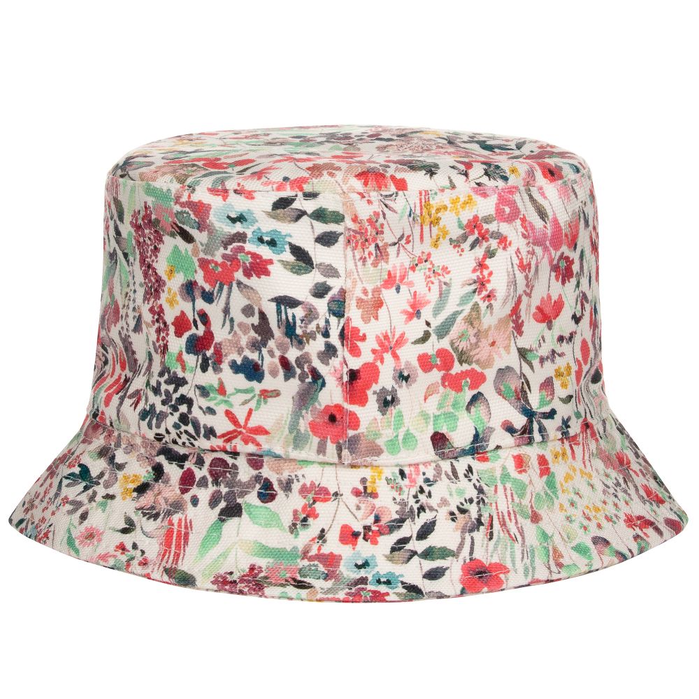 Bonpoint-Хлопковая шляпка с цветочным принтом для девочек | Childrensalon Outlet