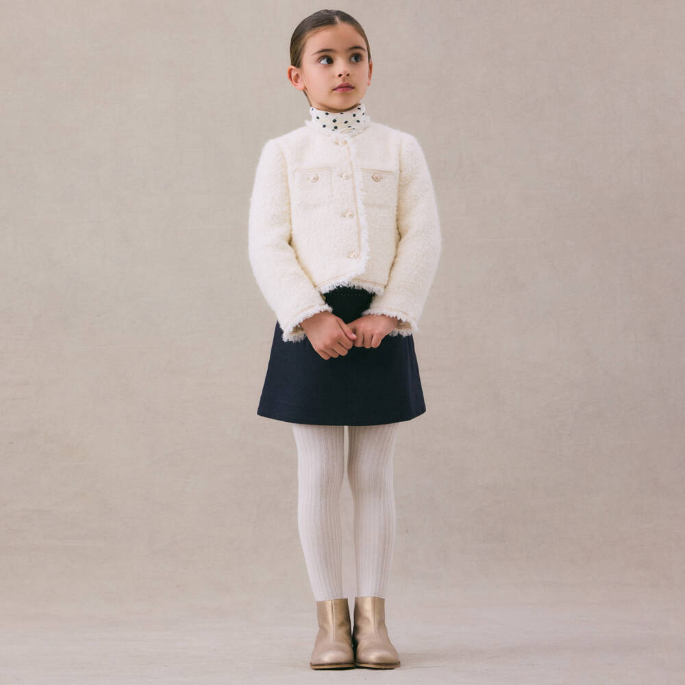 Bonpoint-Girls Metallic Leather Ankle Boots | Childrensalon Outlet